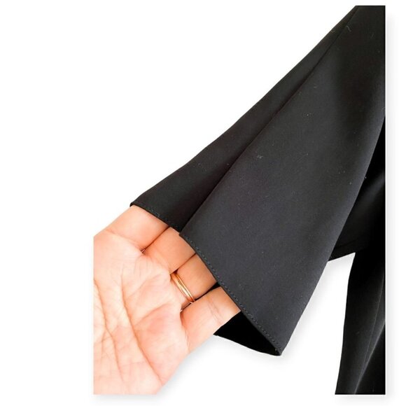 MM6 Maison Margiela black short sleeve pleated‎ top, size 40 Italian - Picture 8 of 13